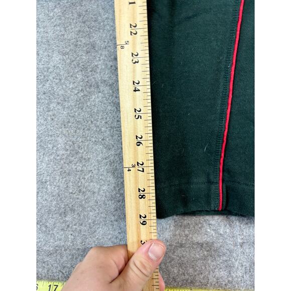 Kith Williams Contrast Sweatpants Mens Large Dark Green Tapered Cozy Athletic - Picture 3 of 8